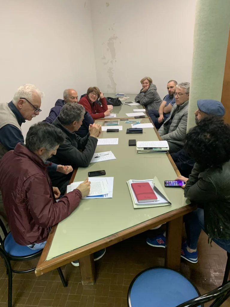 Il nostro gruppo al lavoro